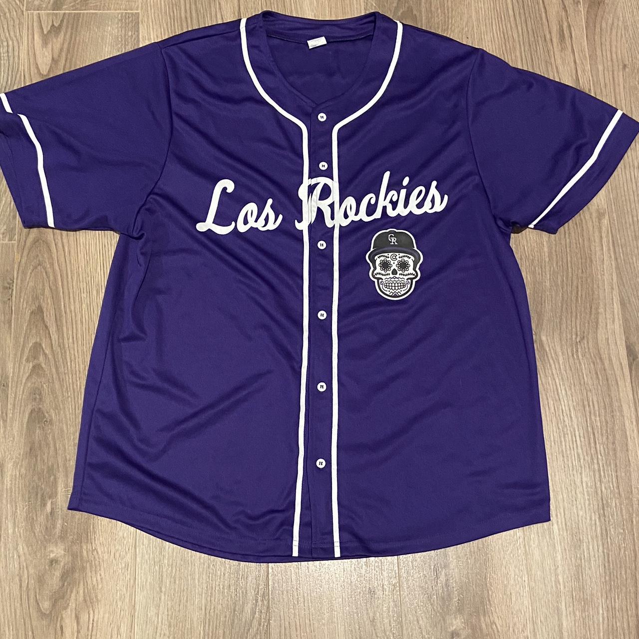 Colorado Rockies “Los Rockies” baseball jersey size... Depop