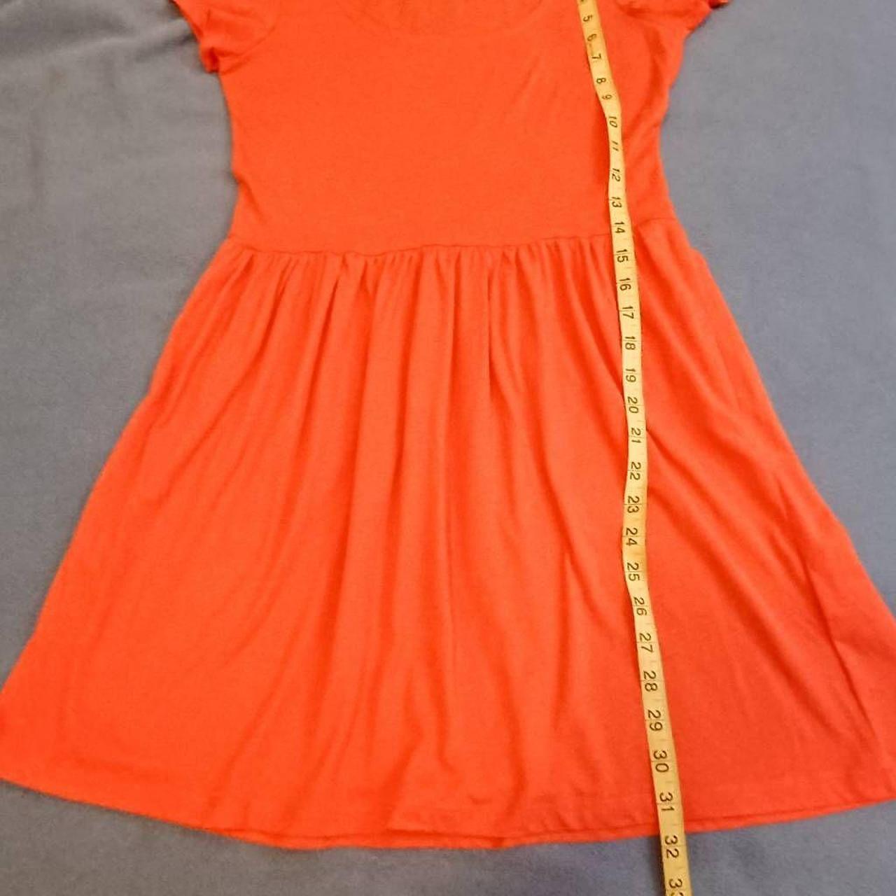 Ichi top orange dress