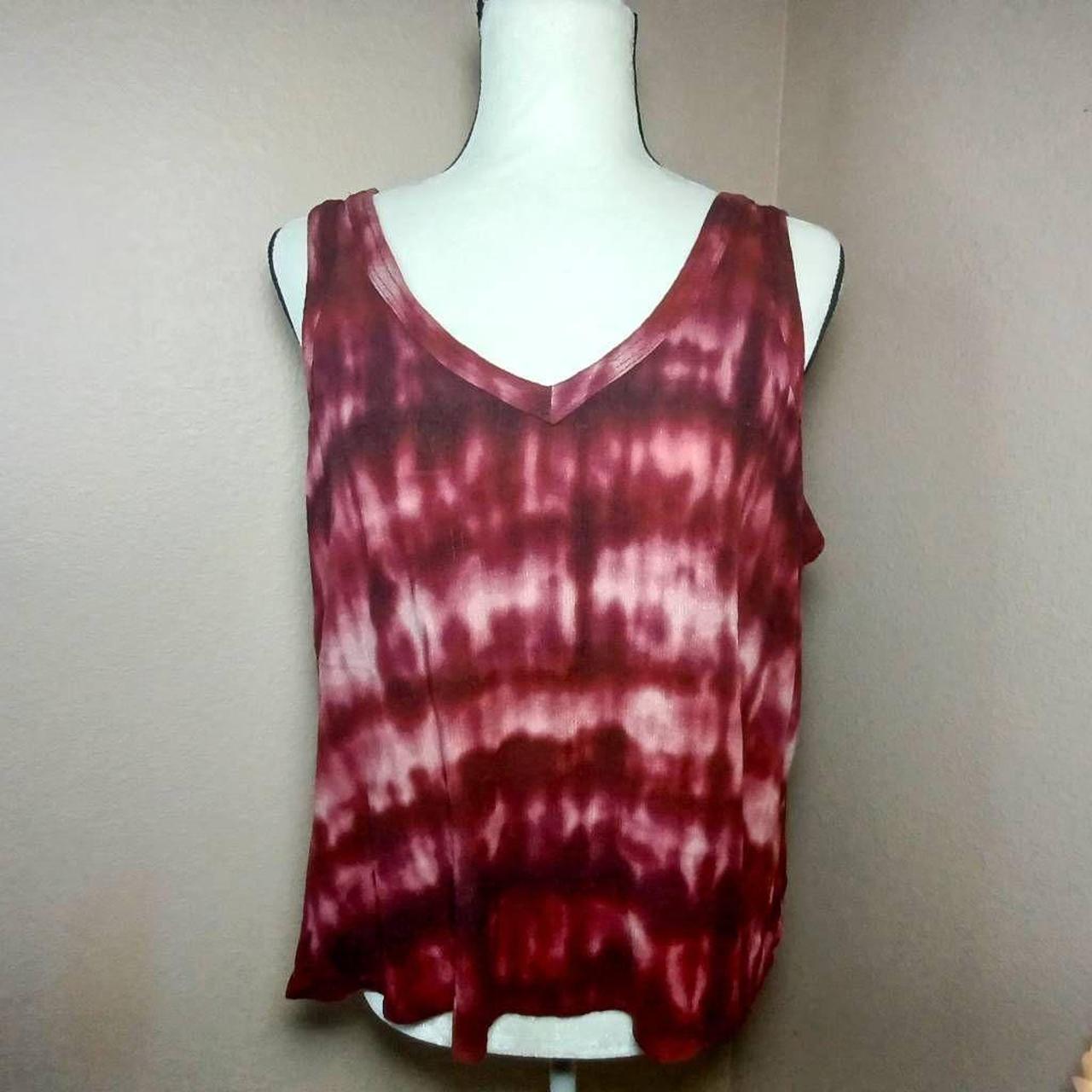 Torrid Multi Tye Dye Shine Gauze Top size 2X Euc - Depop