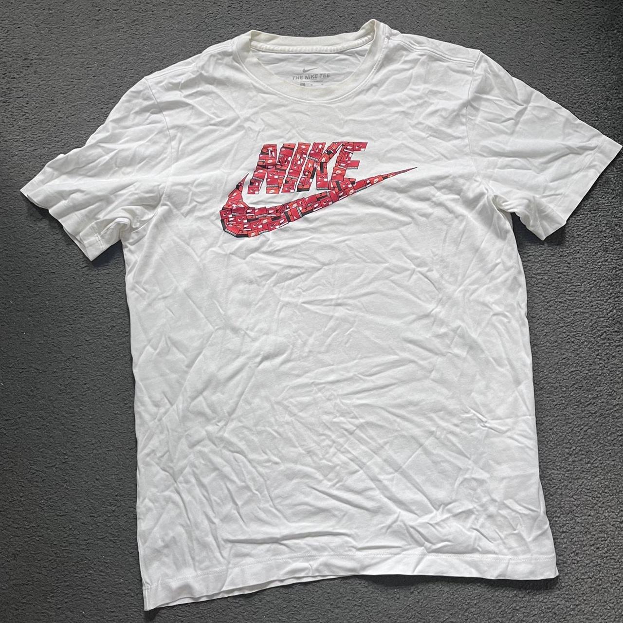 Nike show box tick t shirt - Depop