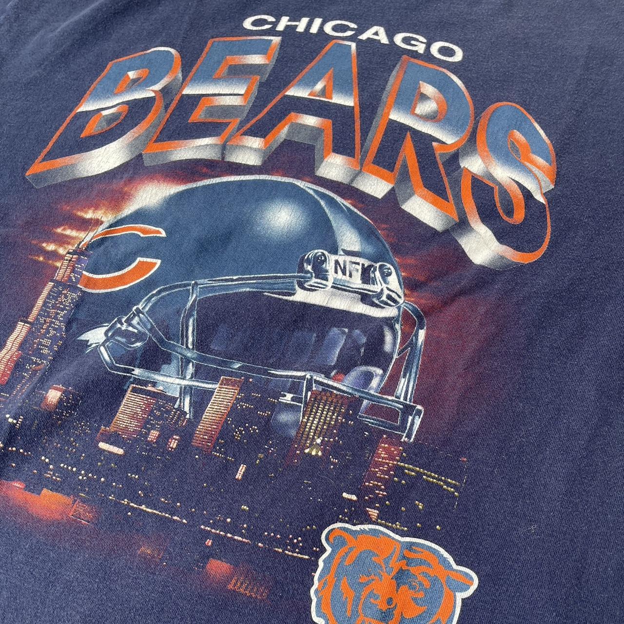 NFL Team Apparel Chicago Bears v neck t-shirt • - Depop