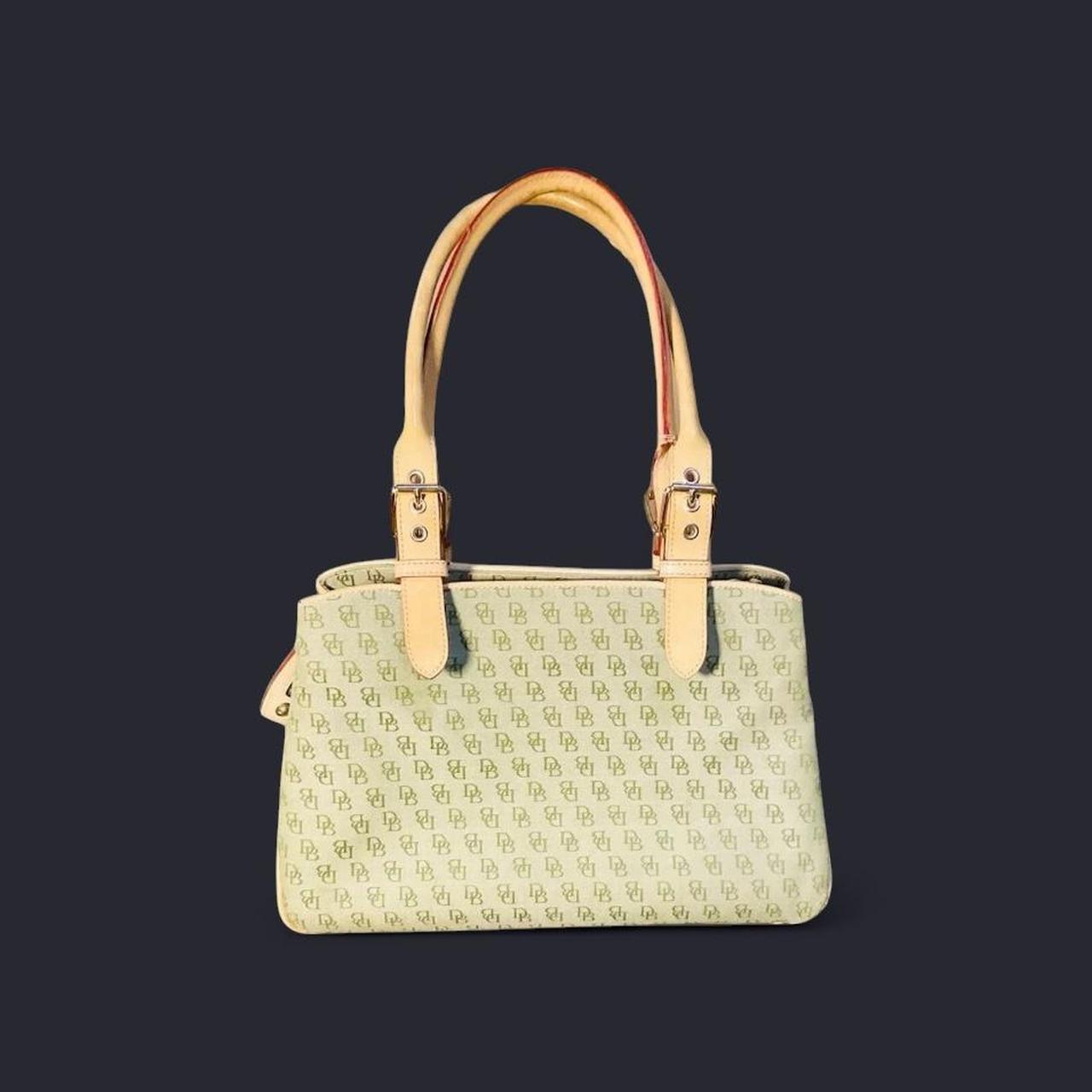 Dooney & Bourke Women's Satchels - Green/Cream – … - image 1
