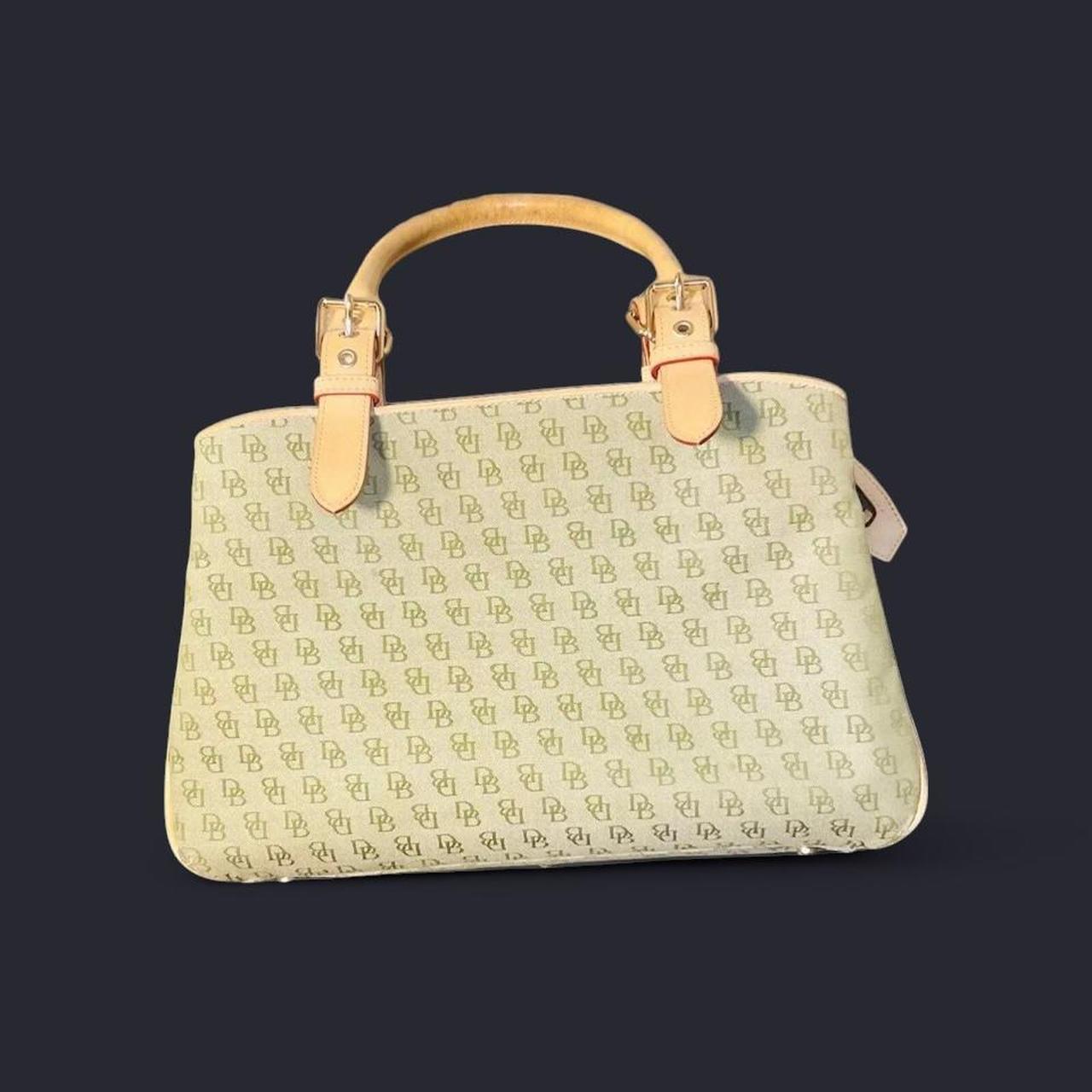 Dooney & Bourke Women's Satchels - Green/Cream – … - image 2