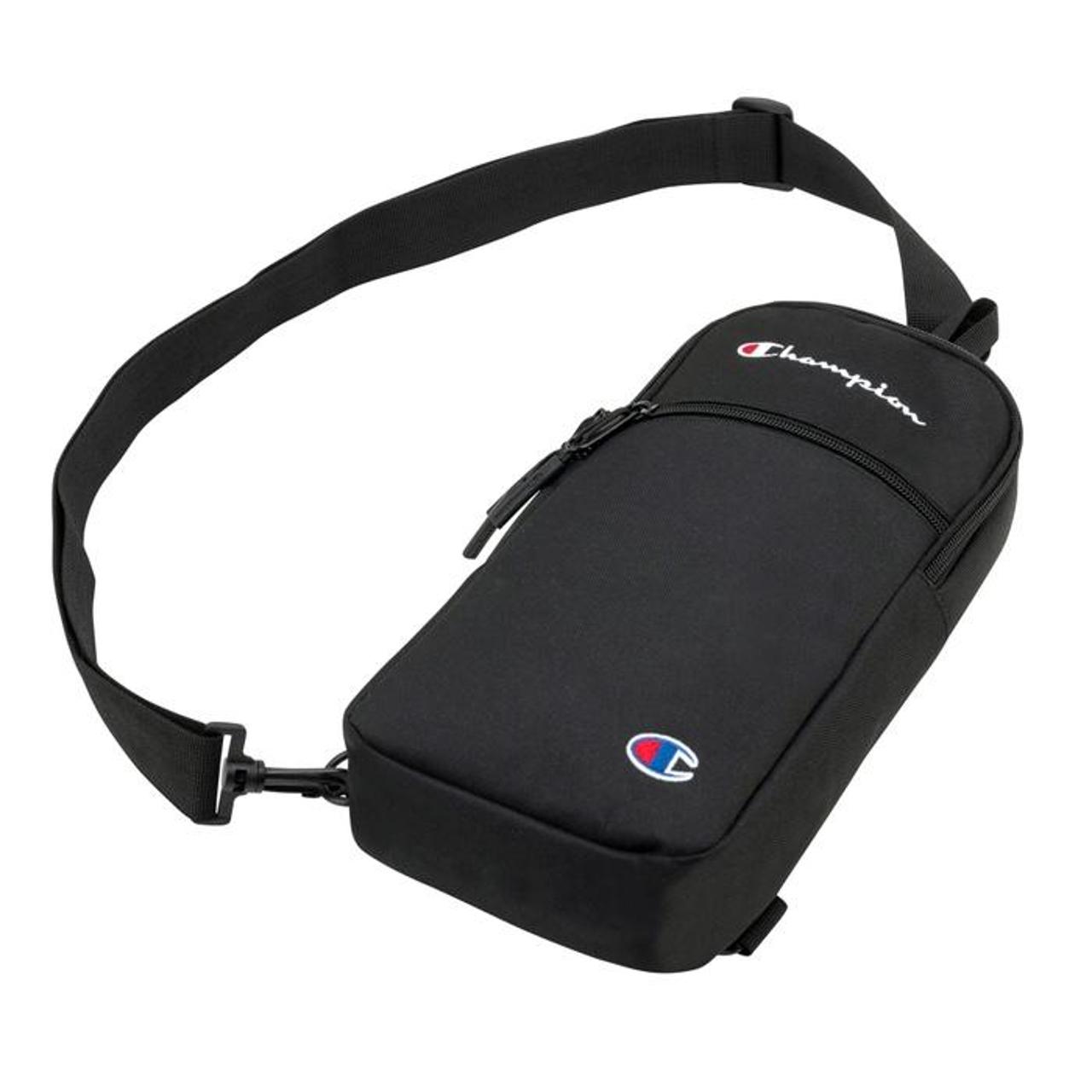 Champion Supercize Crossbody Bag Black Depop