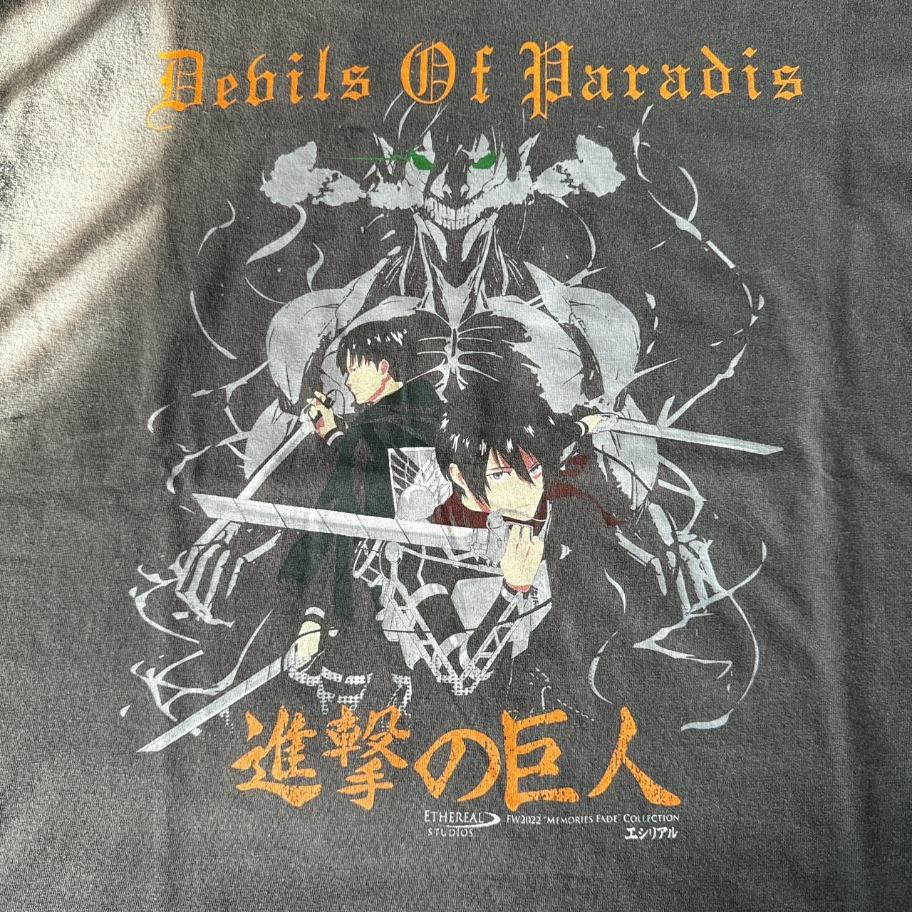 Ethereal Studios, Attack On Titan Tee, FW2022 Memories...