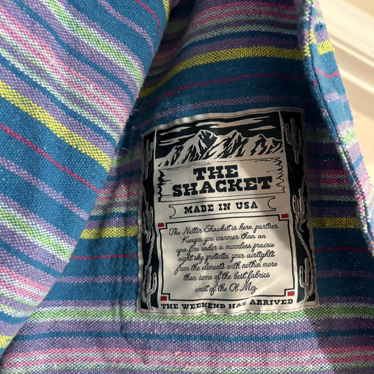 Tommy Nutter Women's Shacket Jacket - Multi/Blue … - image 3