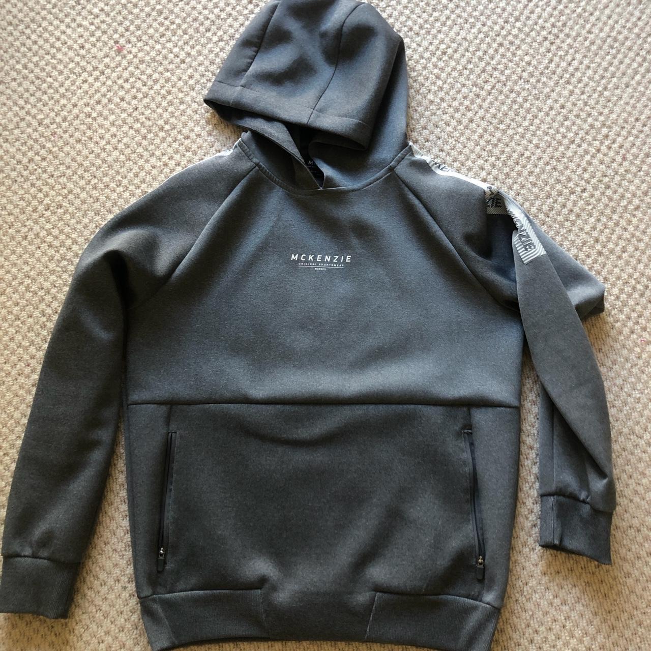 McKenzie Grey hoodie boys XL - Depop