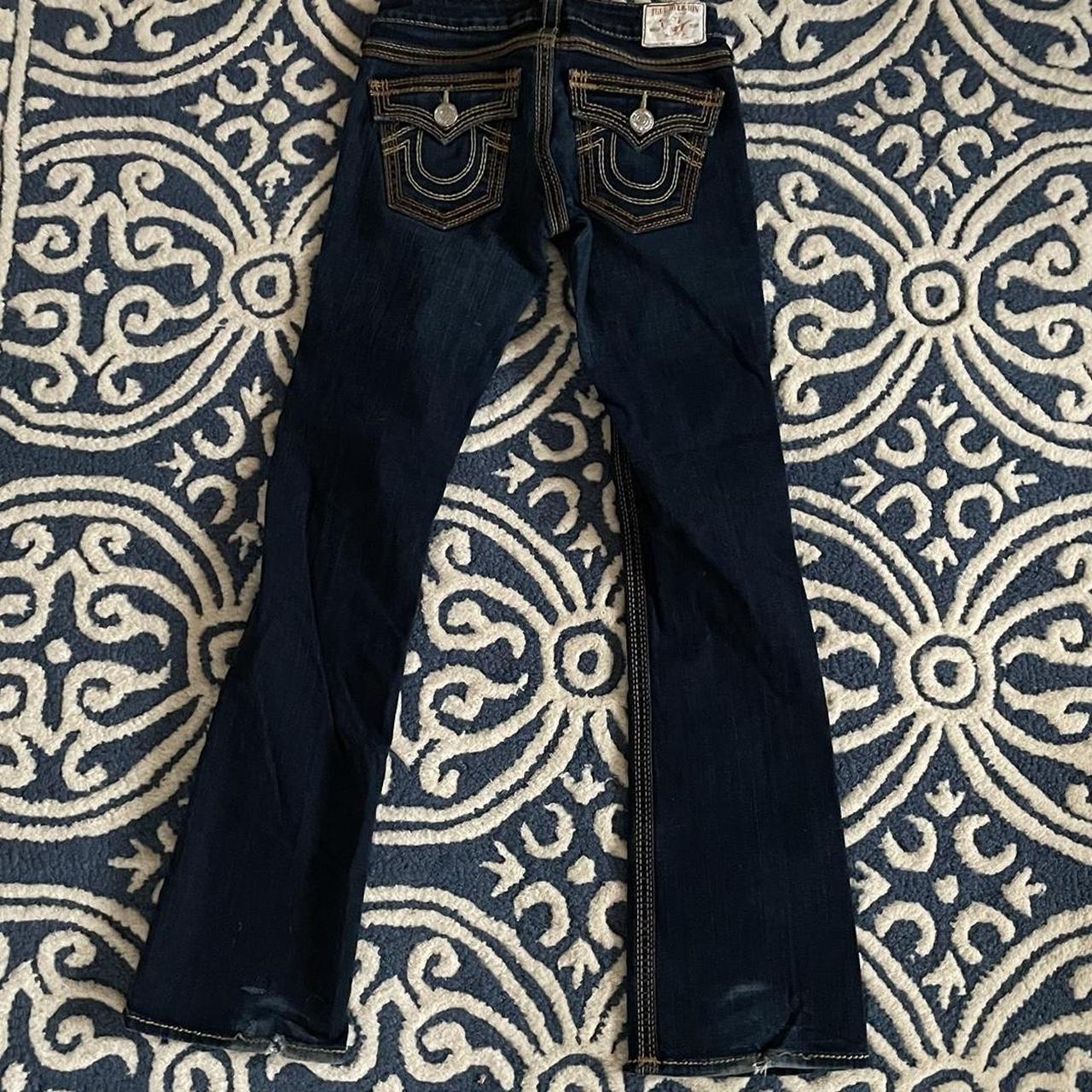 True Religion Jeans Becky Qt Quad Stitch Waist A Depop