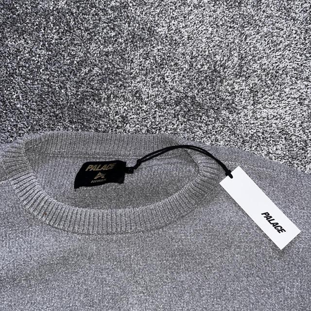 XL Palace x Avirex knit crewneck. Loose fit... - Depop