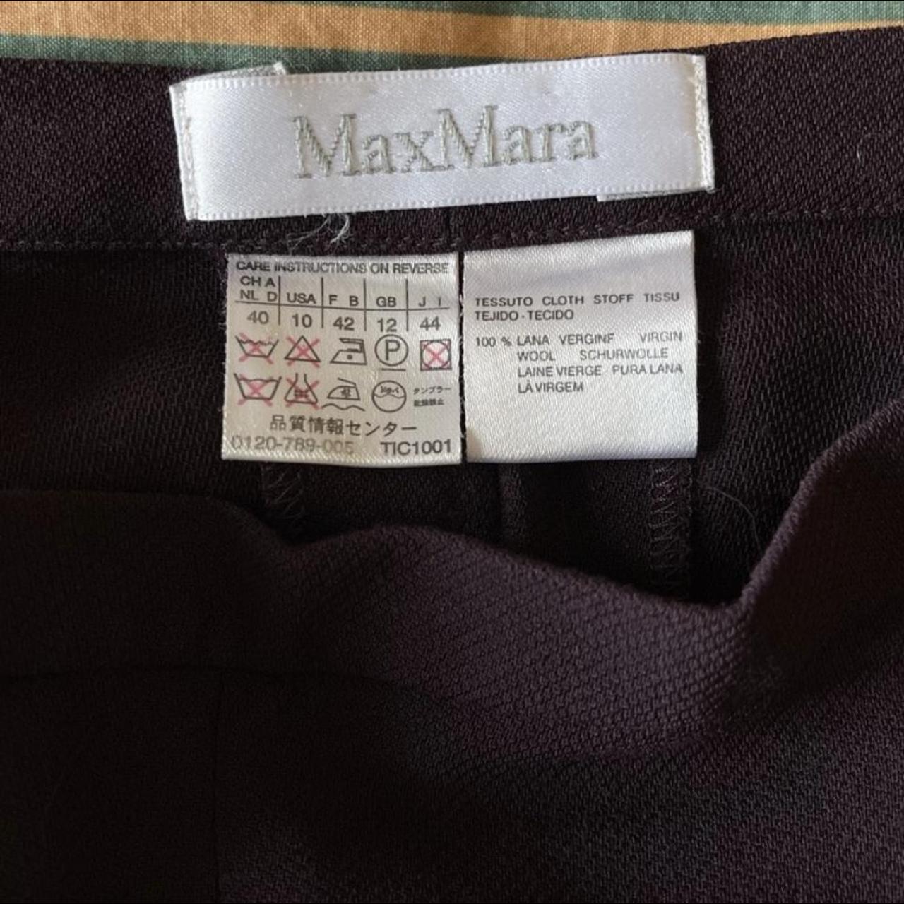 Max Mara Women's Purple Trousers (2)