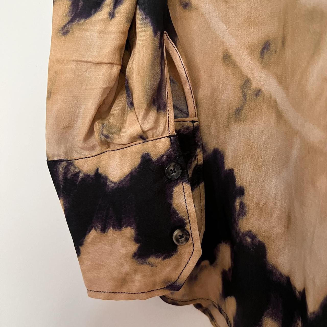 massimo dutti tie dye shirt