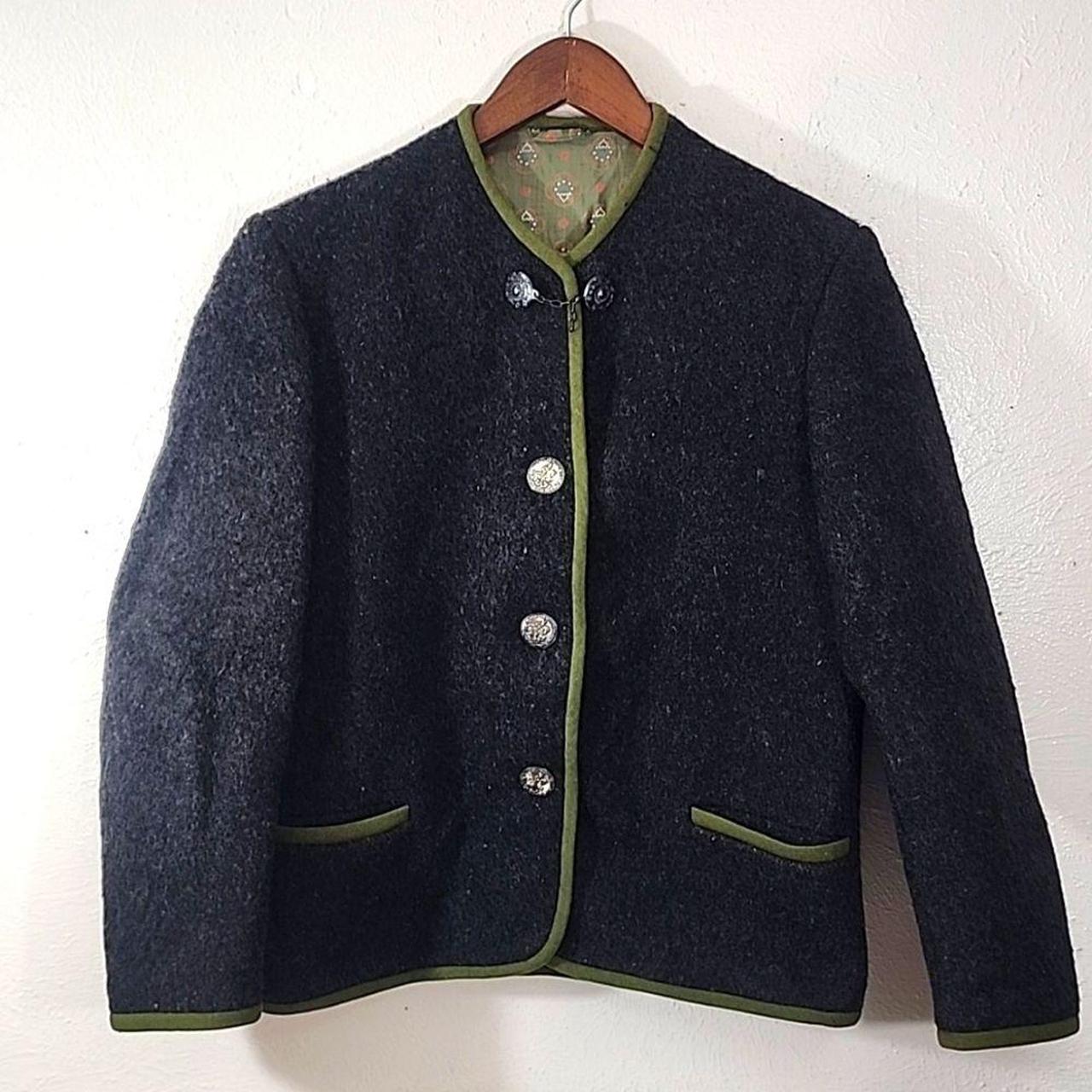 Source Unknown Women's Jacket - Grey/Green - S – … - image 1