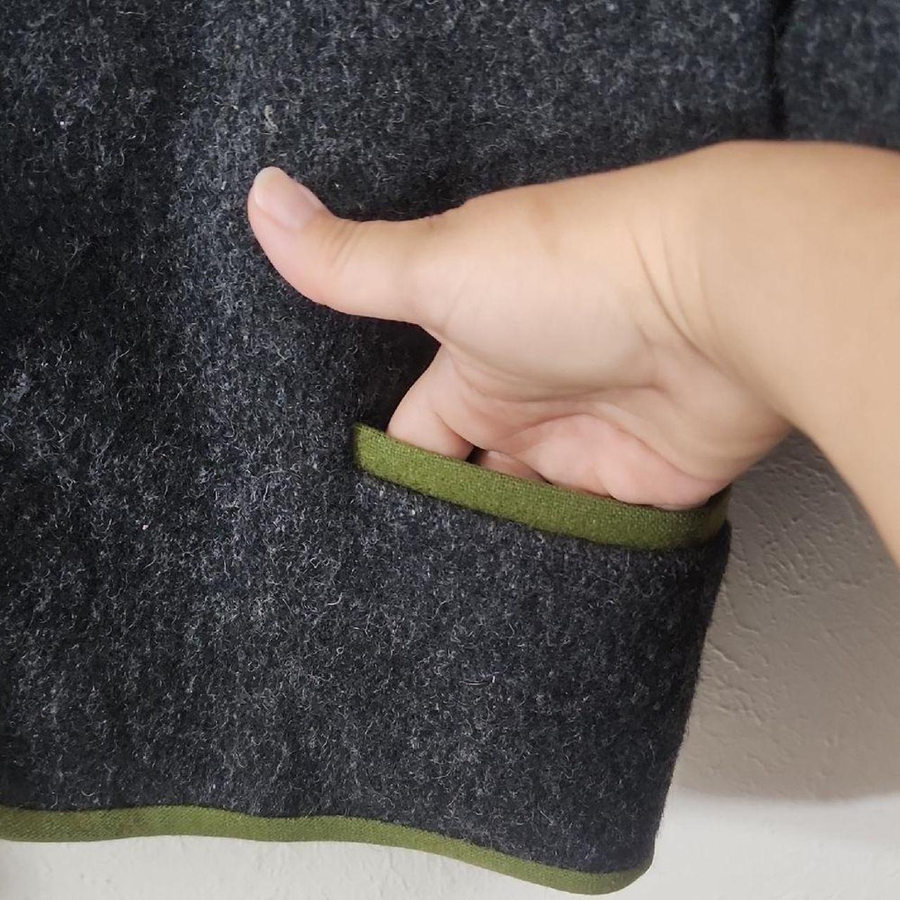 Source Unknown Women's Jacket - Grey/Green - S – … - image 4