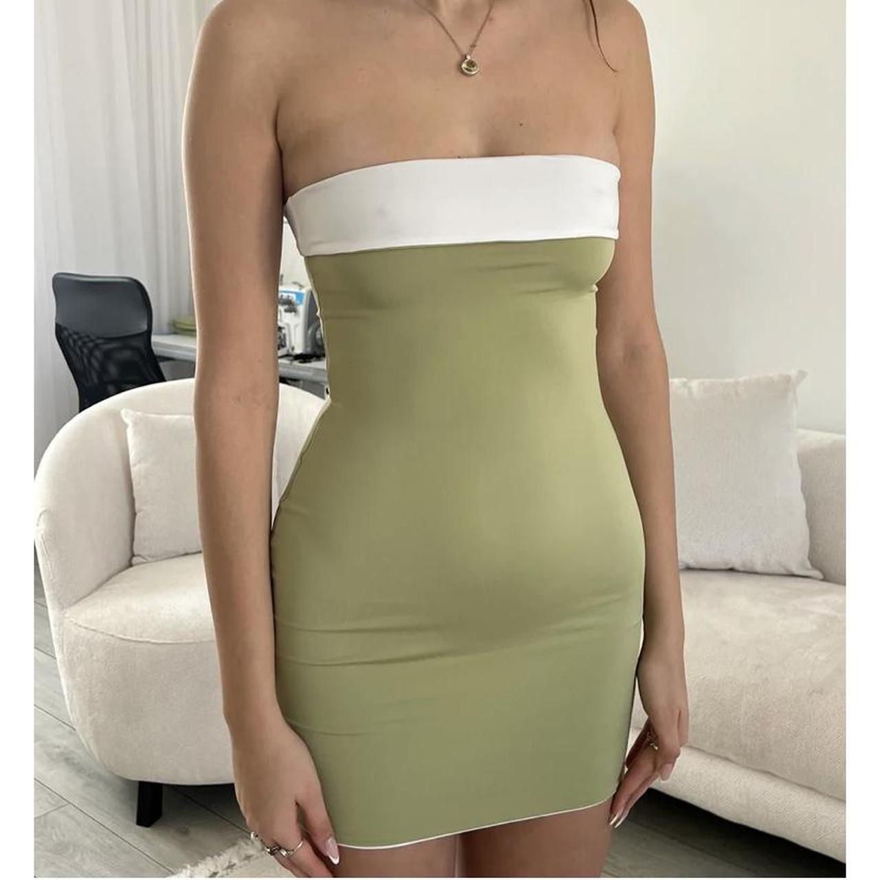 Fenity matcha green reversible dress 🌿 Size S Like... Depop