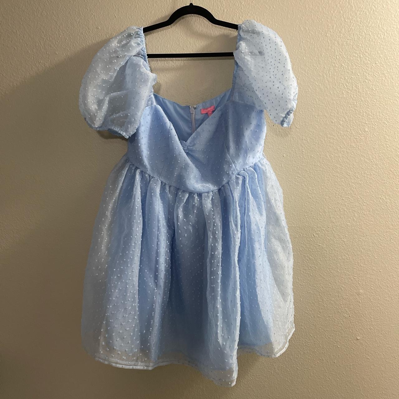 Sugar Thrillz Women's Blue Dress | Depop