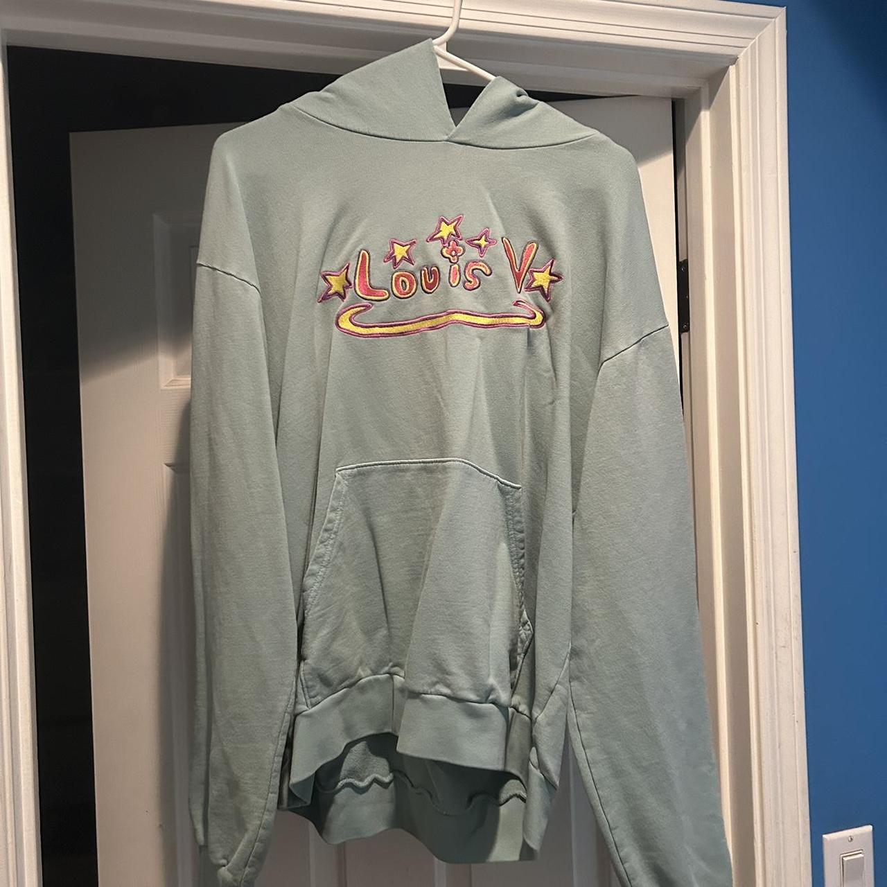 Mega Yacht Louis Vuitton Hoodie Worn , size - Depop