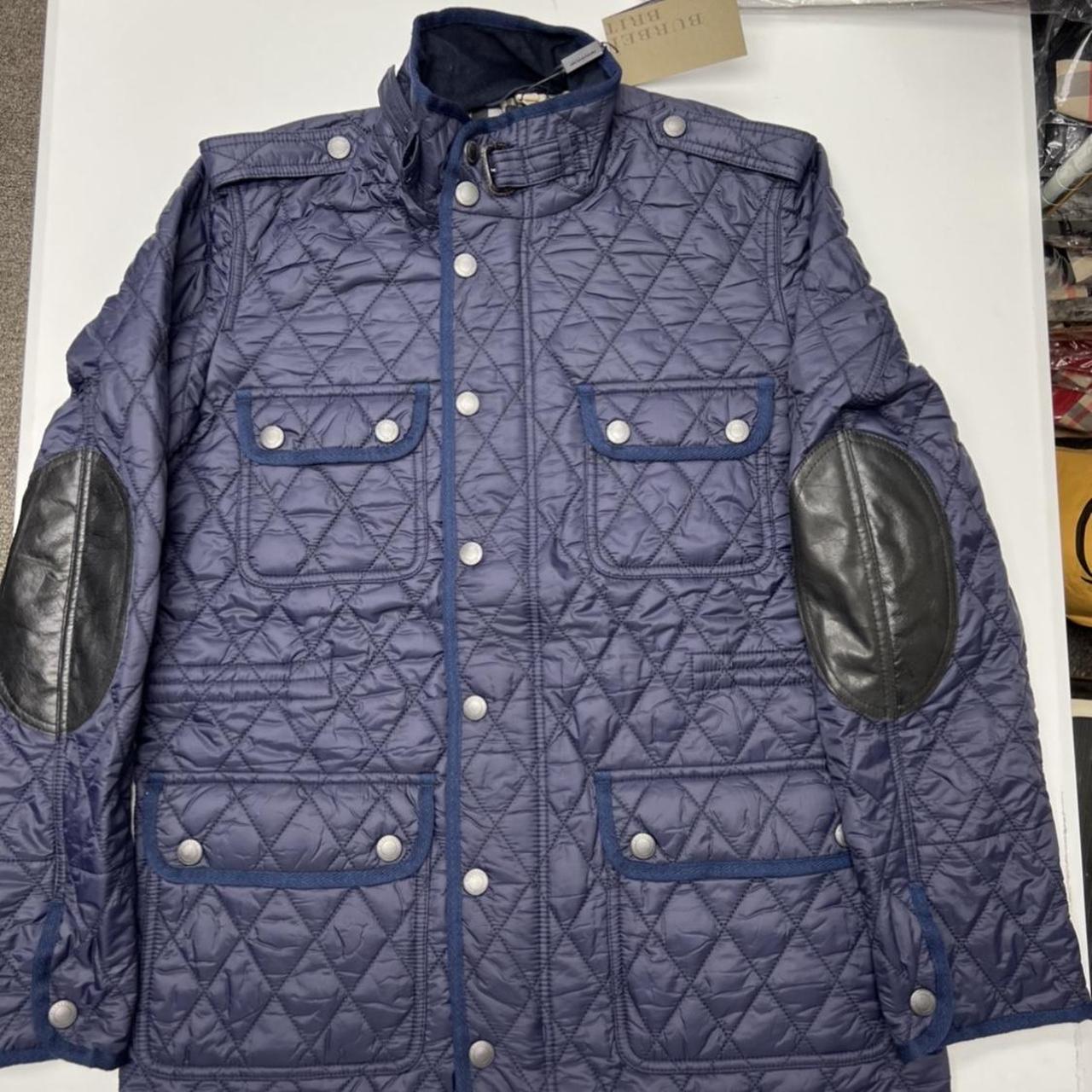 Burberry russell cheap quilted jacket