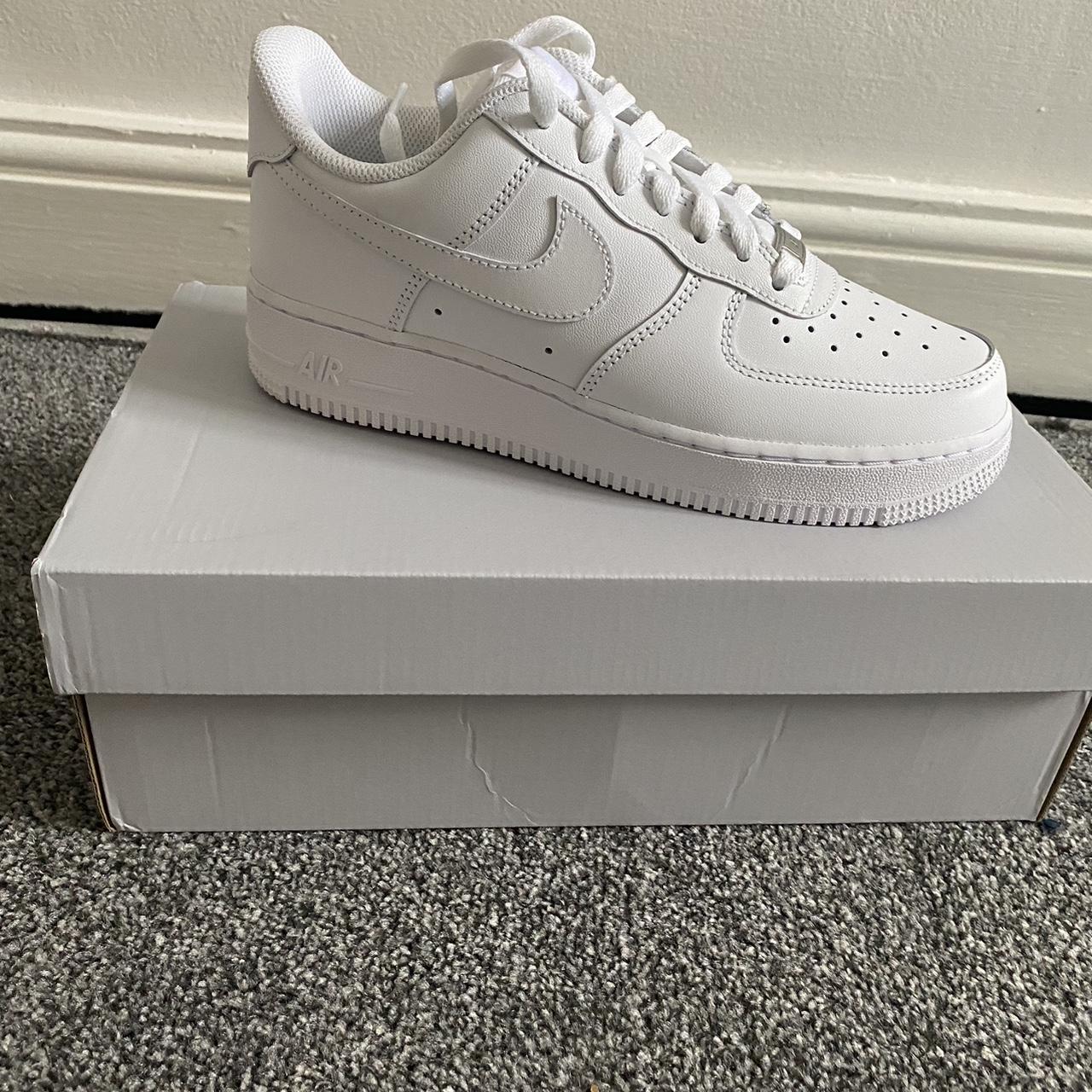 Nike Airforce 1s Triple white. All time... - Depop