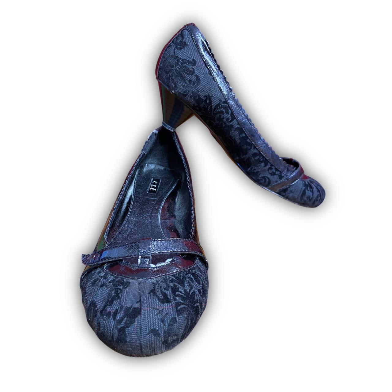 Black Mary Jane Kitten Heels Brand: Exē Size:... - Depop