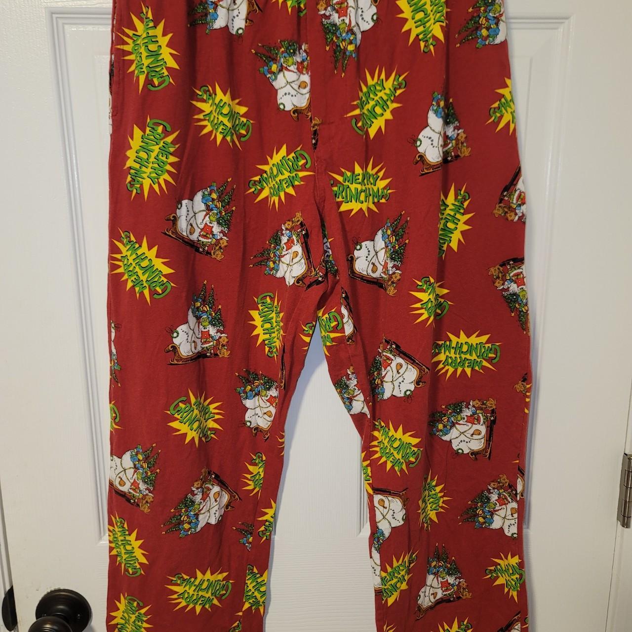 Men's Red and Green Pajamas | Depop