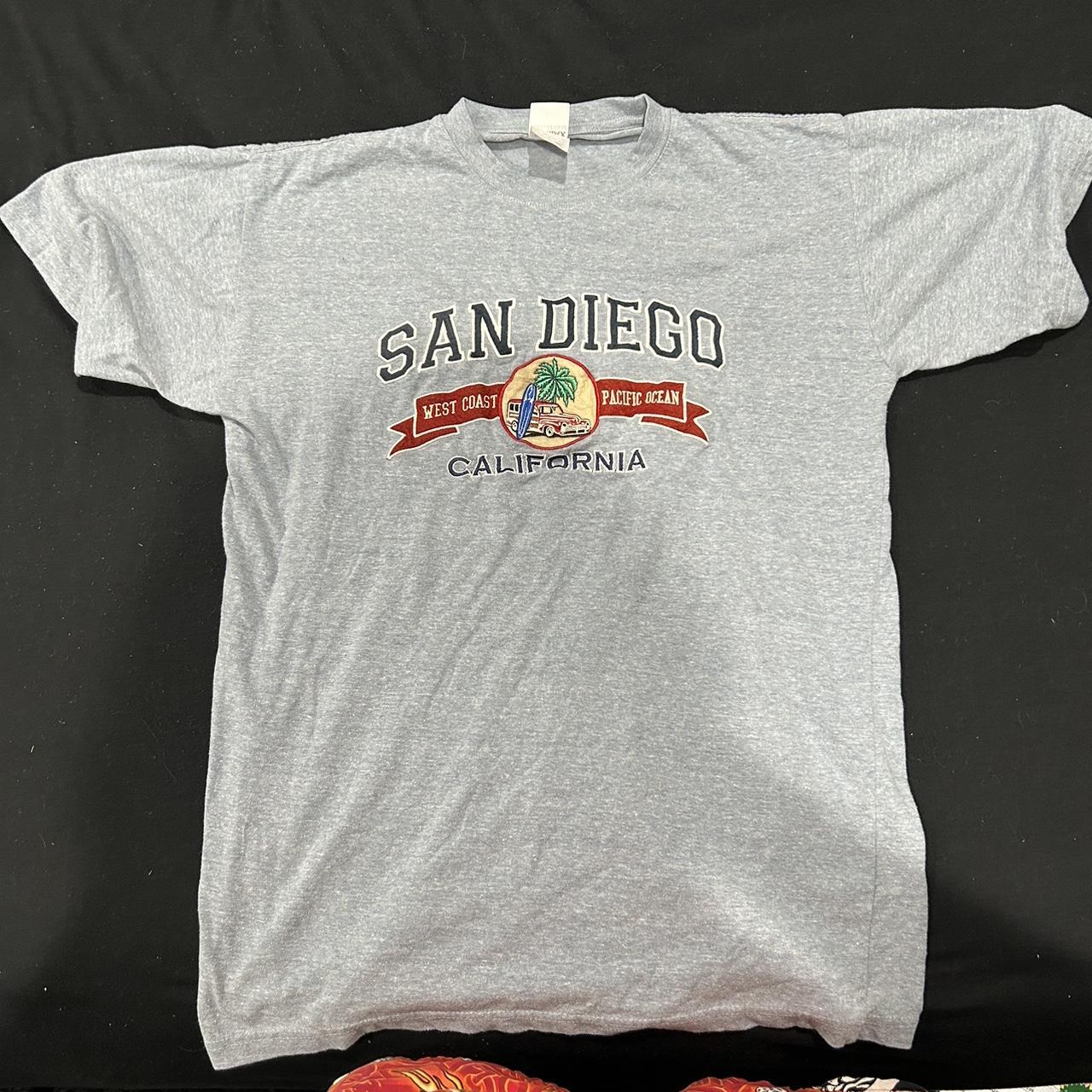 vintage teemax embroidered san diego shirt sick... Depop