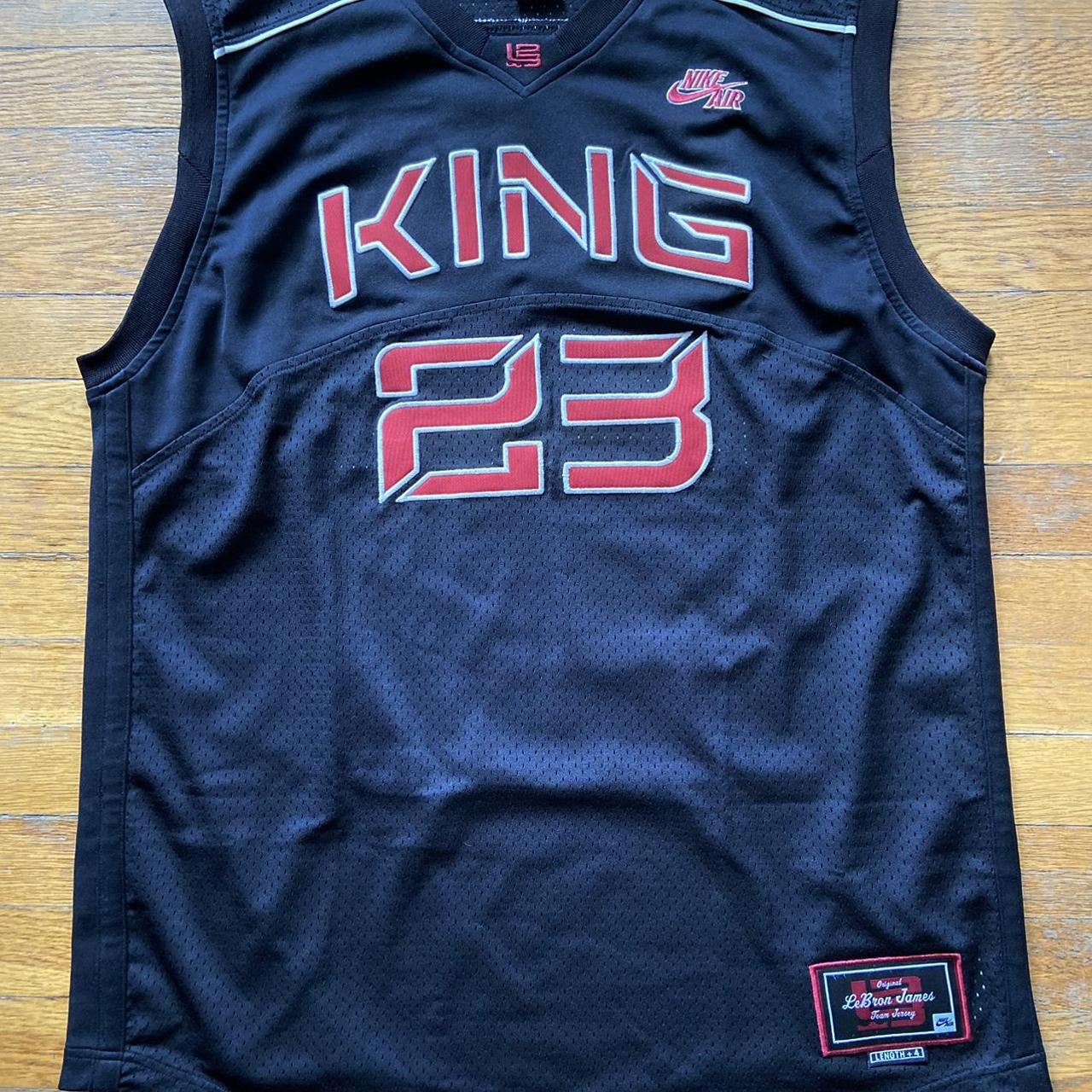 LeBron James King Original Team Nike Air Black Jersey | Vintage Nike