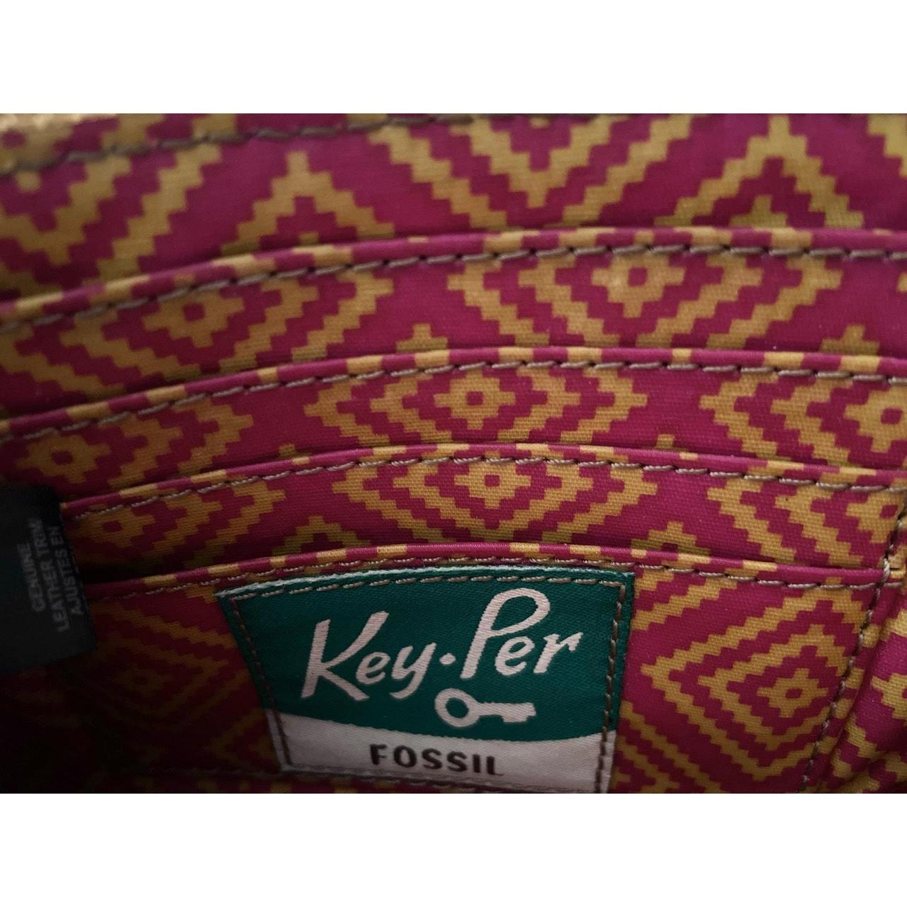 Fossil Women's Wallets - Blue/Multi – FOSSIL Key-… - image 2