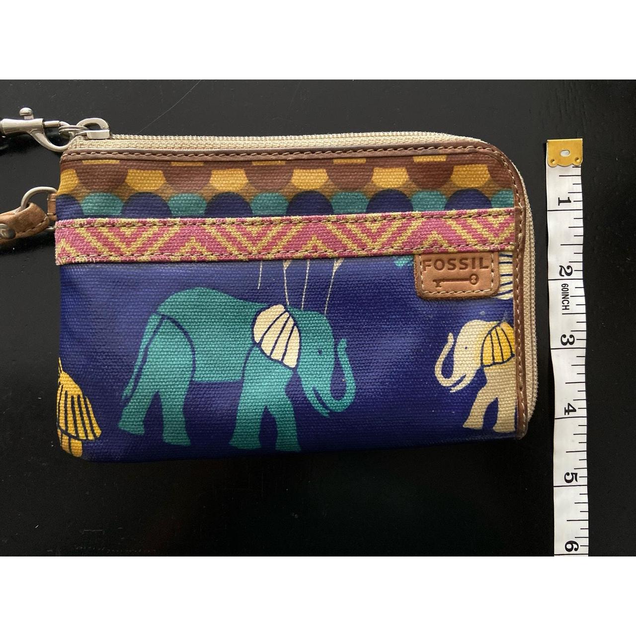 Fossil Women's Wallets - Blue/Multi – FOSSIL Key-… - image 8