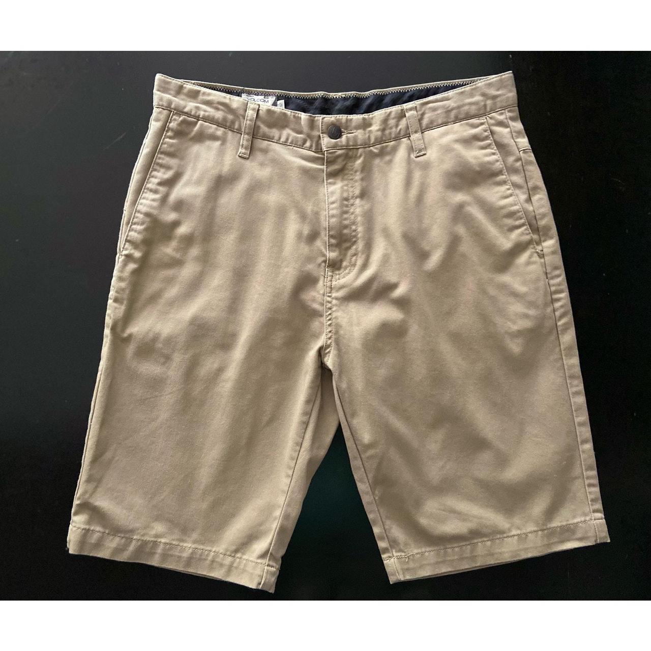 Volcom Men's Shorts - Tan - 32" – VOLCOM Tan Flat… - image 1