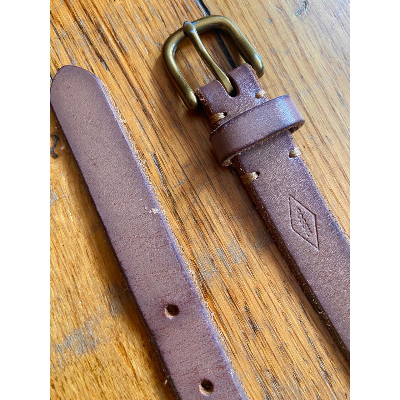 Fossil Women's Belt - Tan – FOSSIL Distressed Ski… - image 6