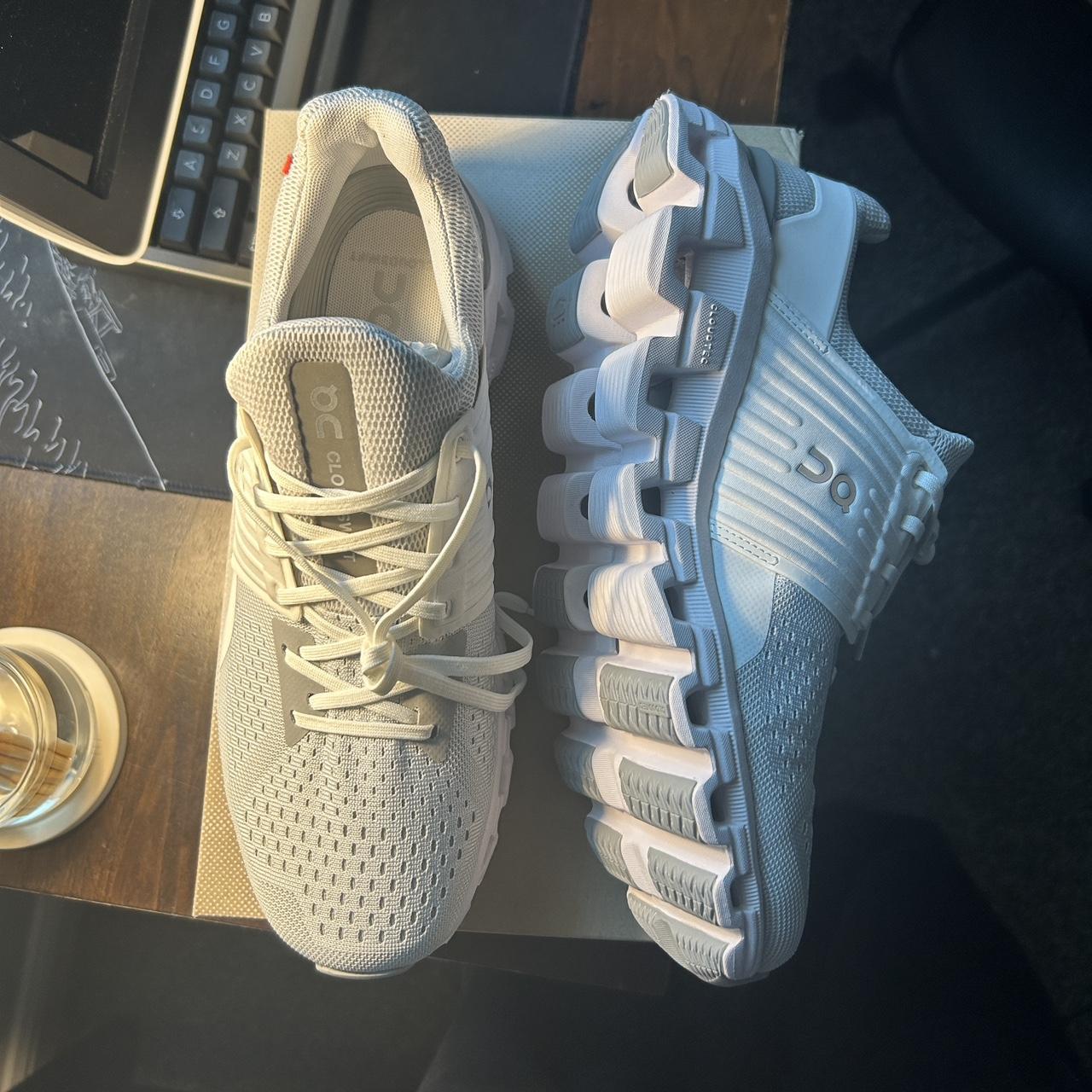 On Cloud Cloudswift glacier / white size 11 womens... Depop