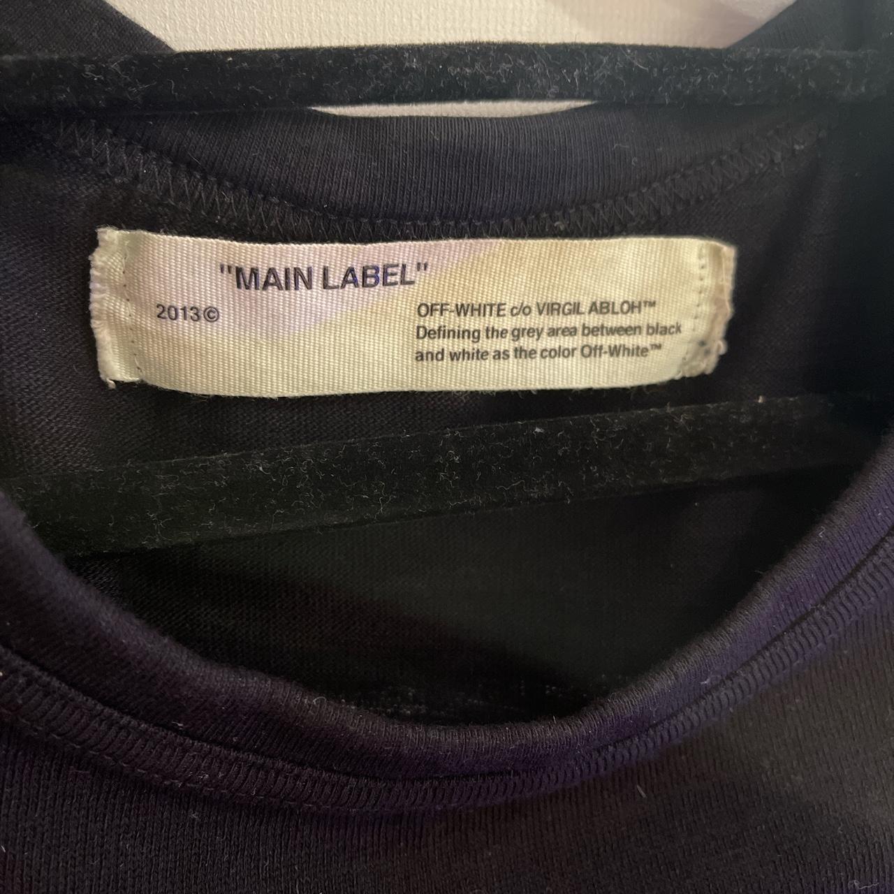 Main Label Fake Off White Shirts Off White T-shirt 2013 (rare) Virgil