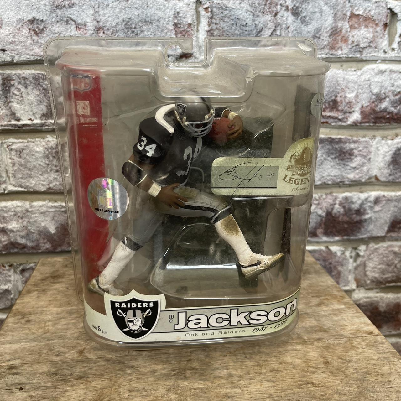 Bo Jackson Figure Oakland Raiders RB New 2007 NFL Legends Series 3 McFarlane