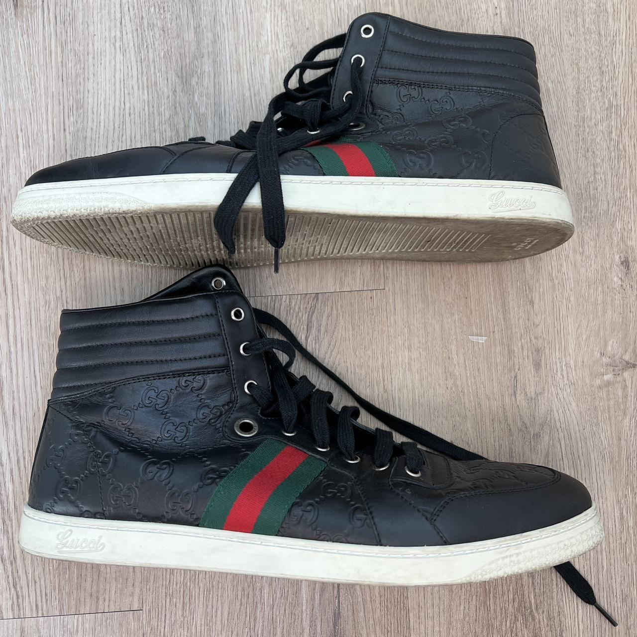mens gucci high top trainers