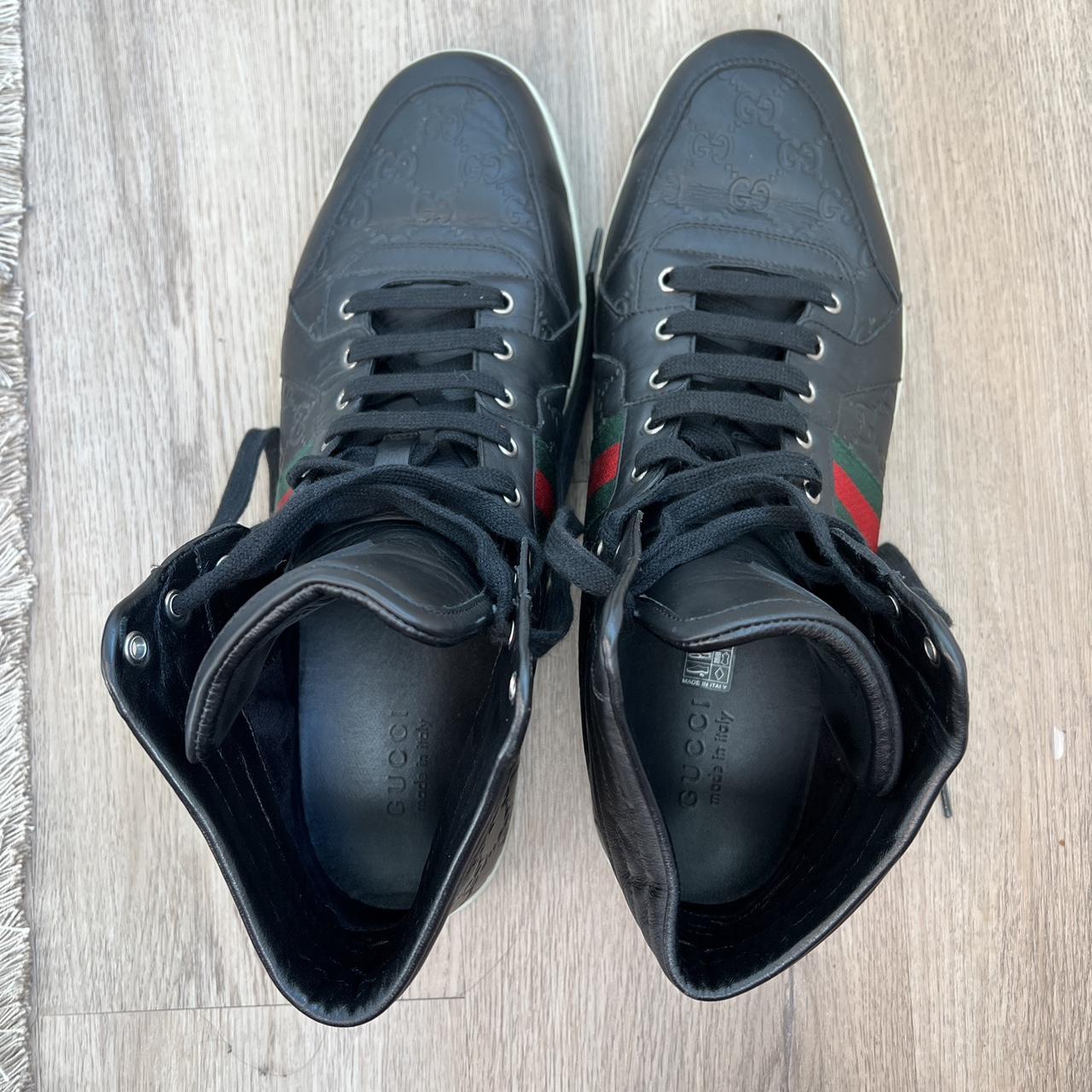 mens gucci high top trainers