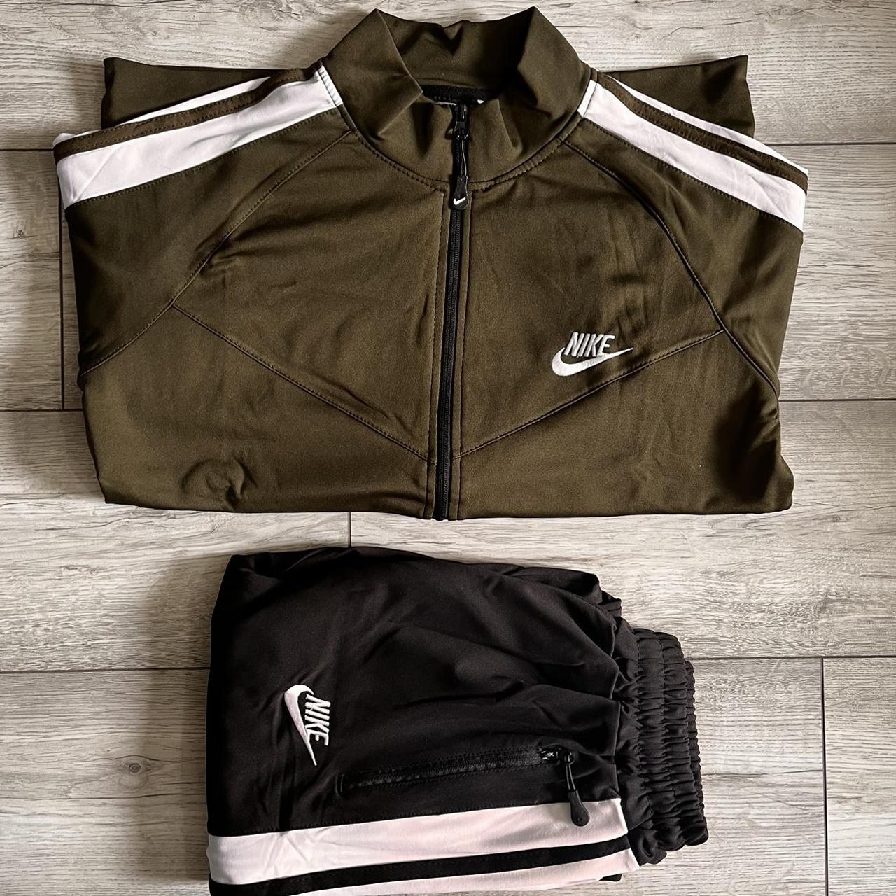 Nike Tracksuit Olive Green Sizes Available Brand... Depop