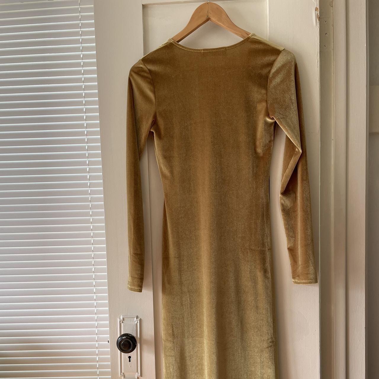 Rokoko Women's Gold Dress (2)