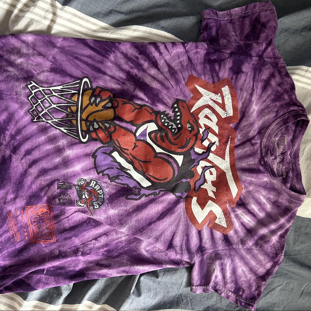 NWT Mitchell & Ness Jersey New Retro 1995 Purple - Depop