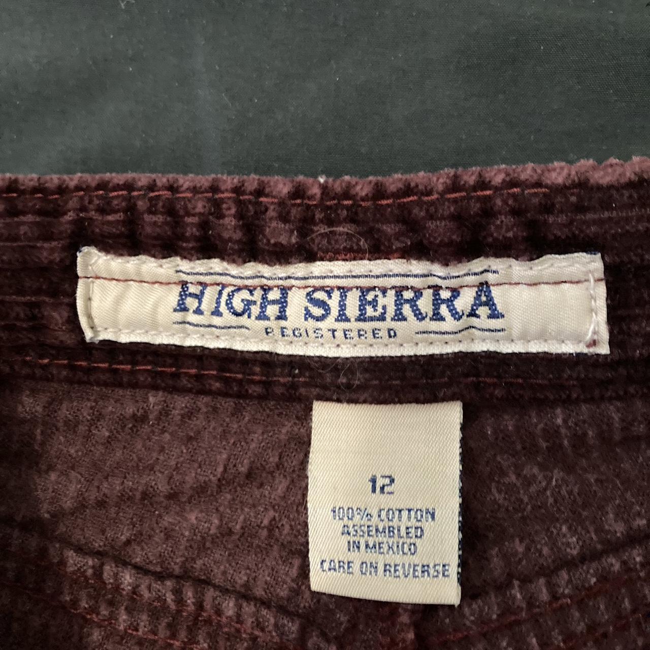 High Sierra Women's Burgundy Trousers (3)