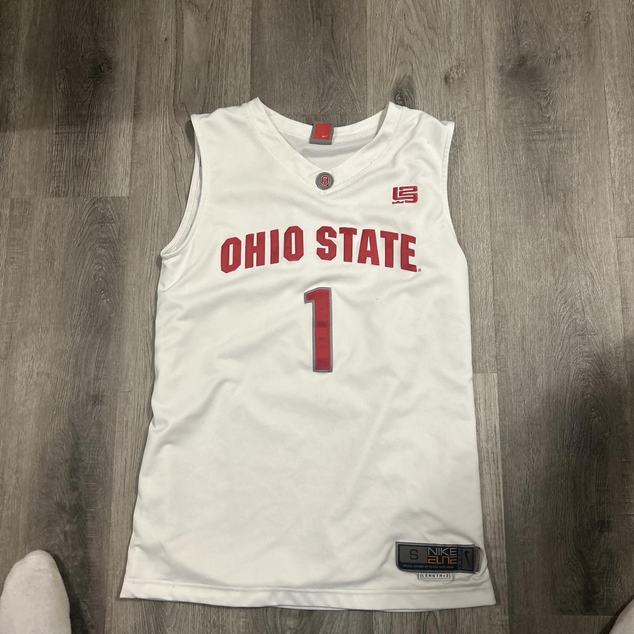 Nike Ohio State Basketball Jersey with Lebron James... - Depop