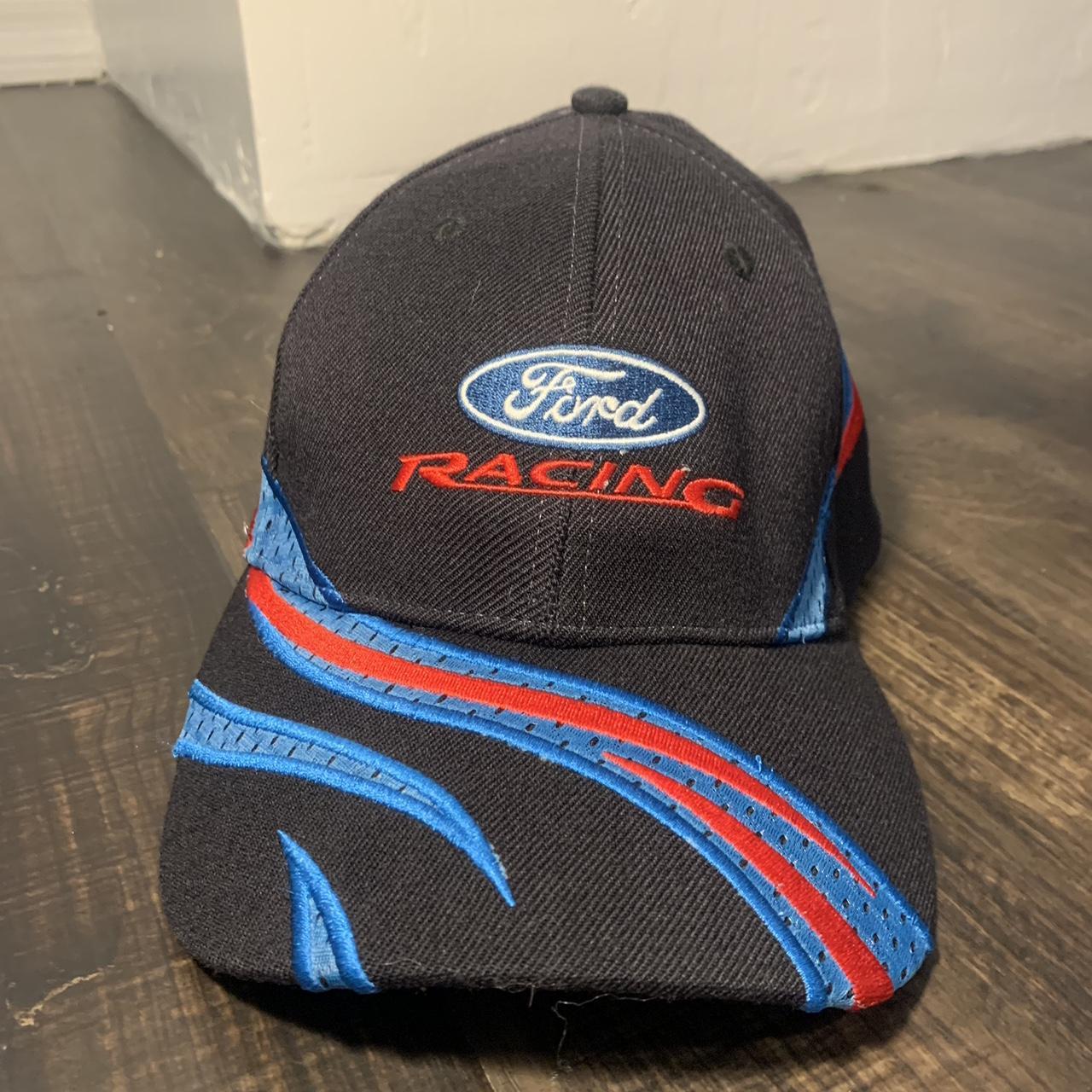 Super cool Ford racing Hat Size: Any Condition: Good... - Depop