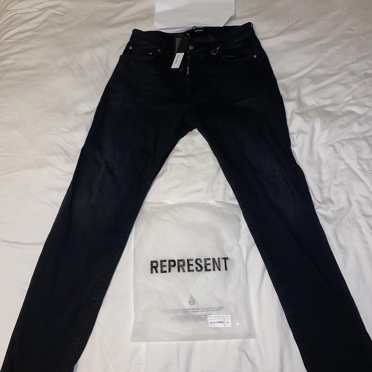 Represent Men's Black Jeans (3)