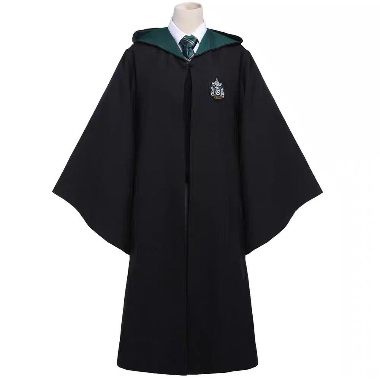 Slytherine Uniform Harry Potter robe+tie+scarf Depop