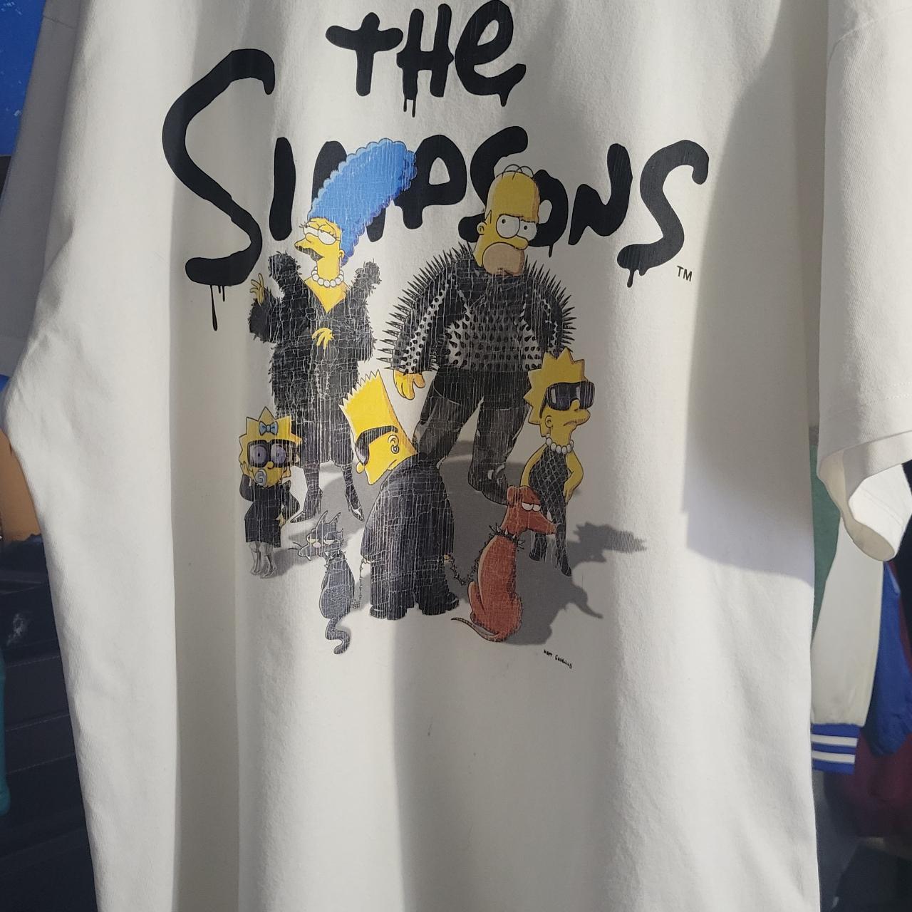Balenciaga The Simpsonsprint Tshirt  Farfetch
