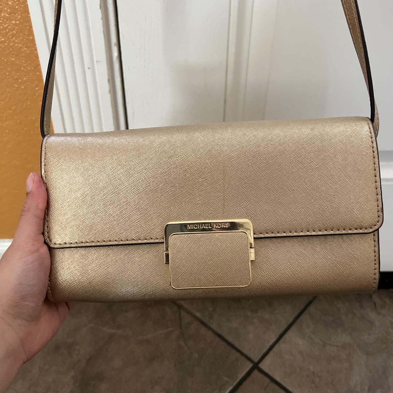 Women's Gold Bag | Depop