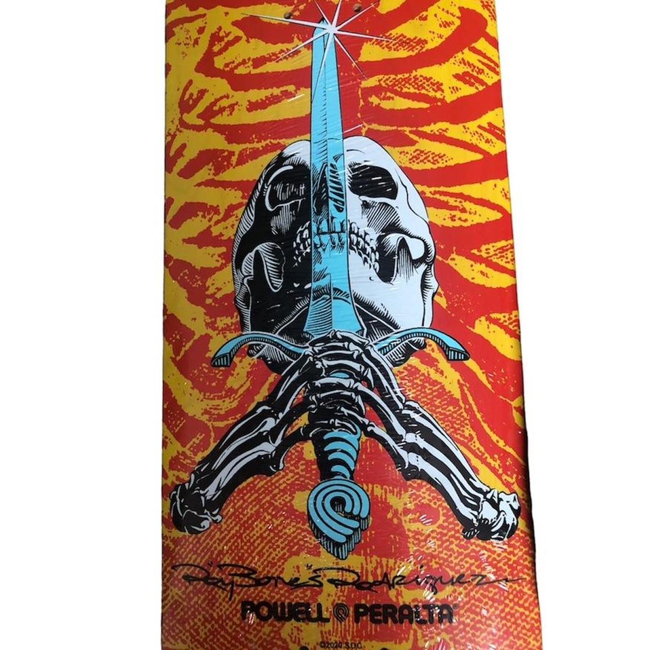 Powell Peralta Skull and Sword Skateboard Decks Green 8.0