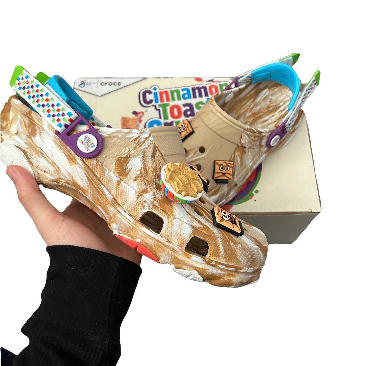 cinnamon toast crunch croc size 9 men’s / size 11... Depop