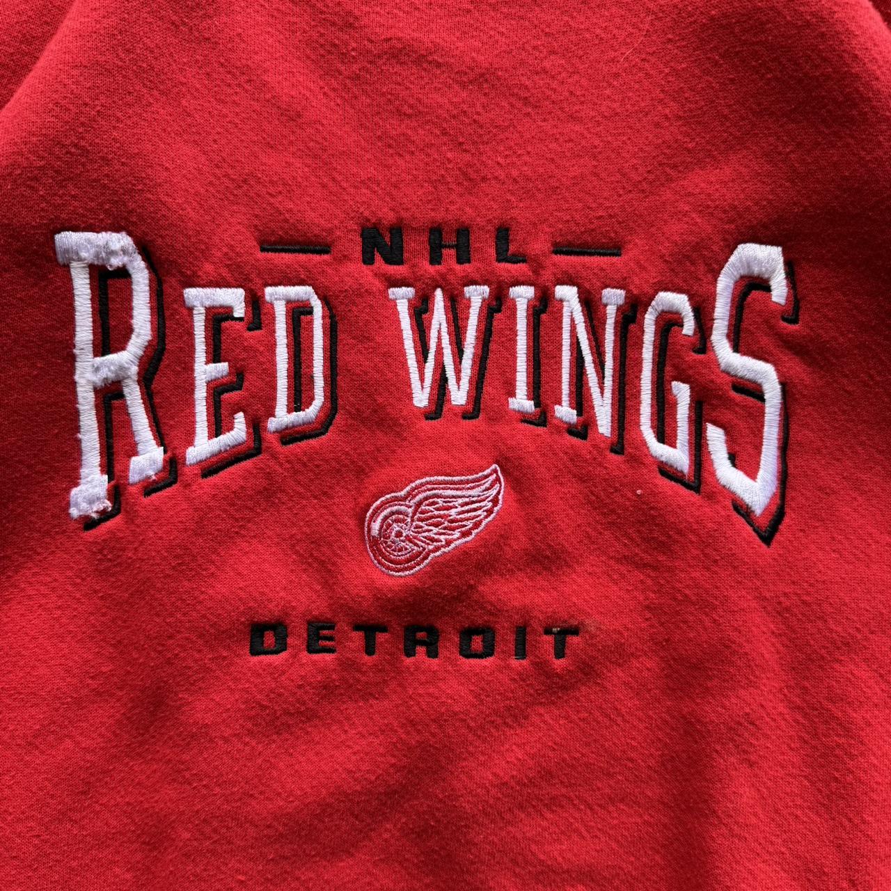 Detroit Red Wings Men's Sweatshirt - Red - XL – D… - image 2