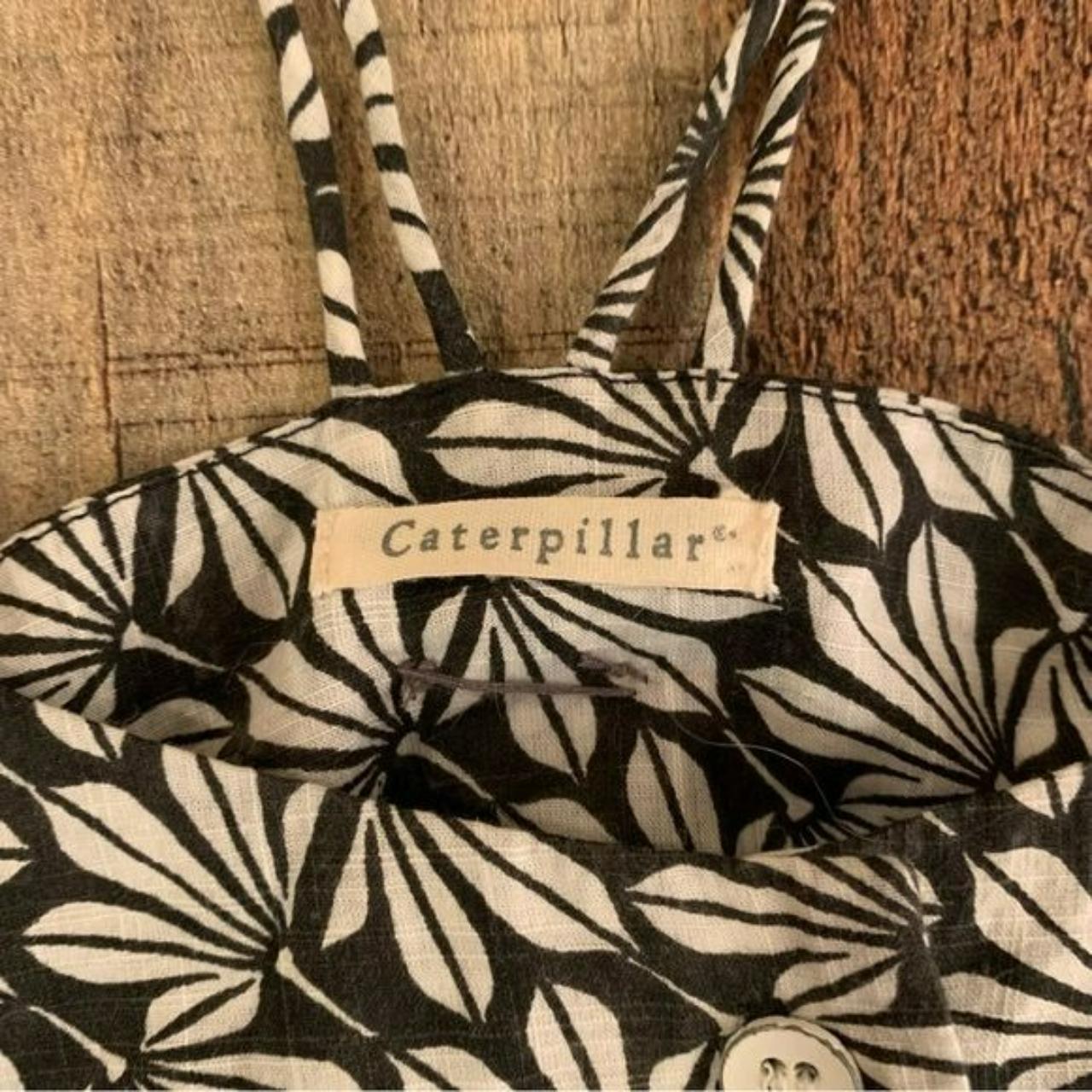 CAT caterpillar women’s cami camisole black and... Depop