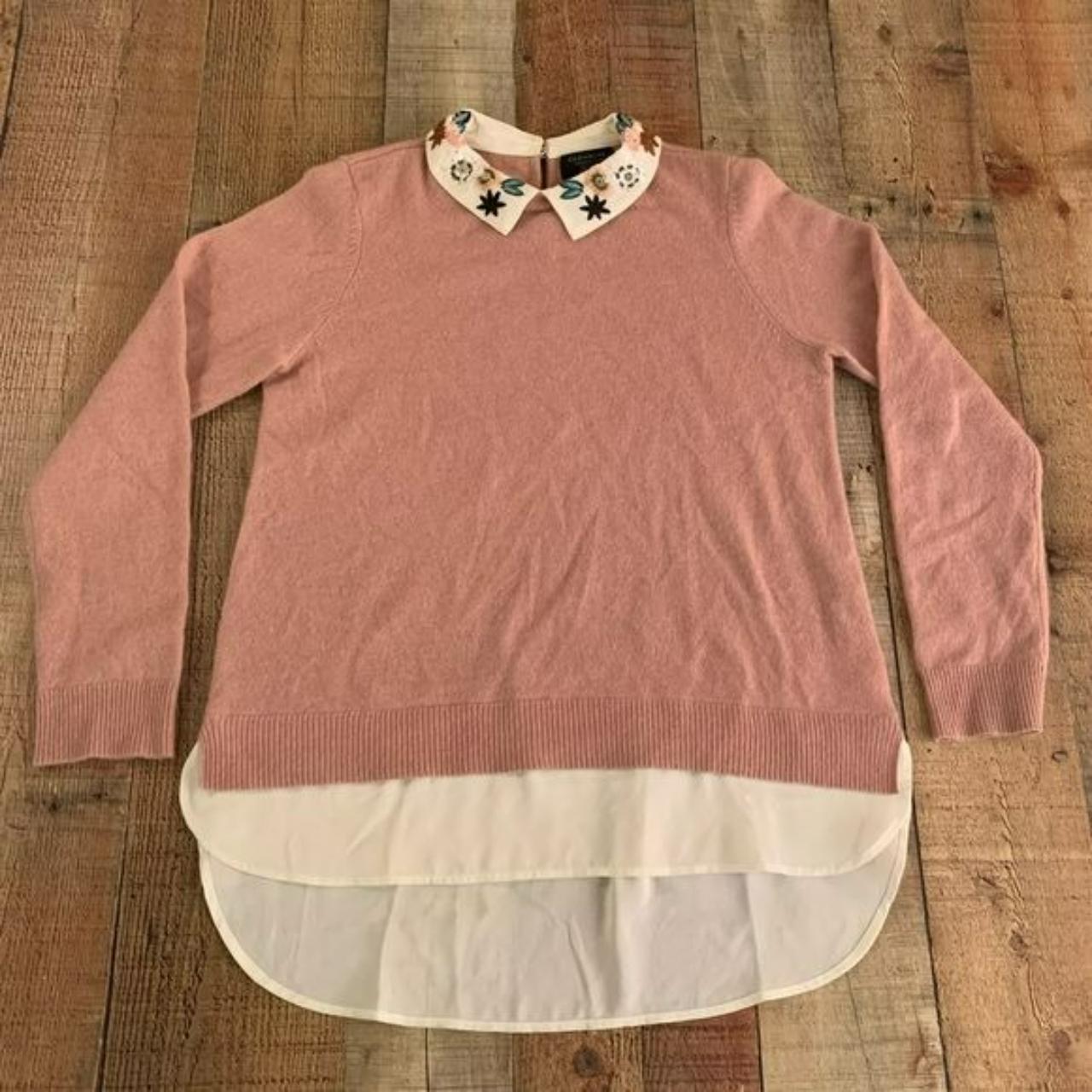 Charter club cashmere luxury women’s sweater with... - Depop